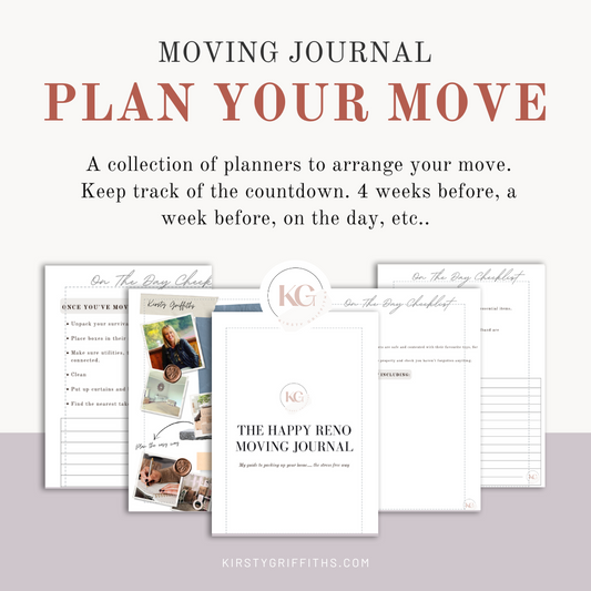 My Moving Journal - My Easy Guide To Packing Up